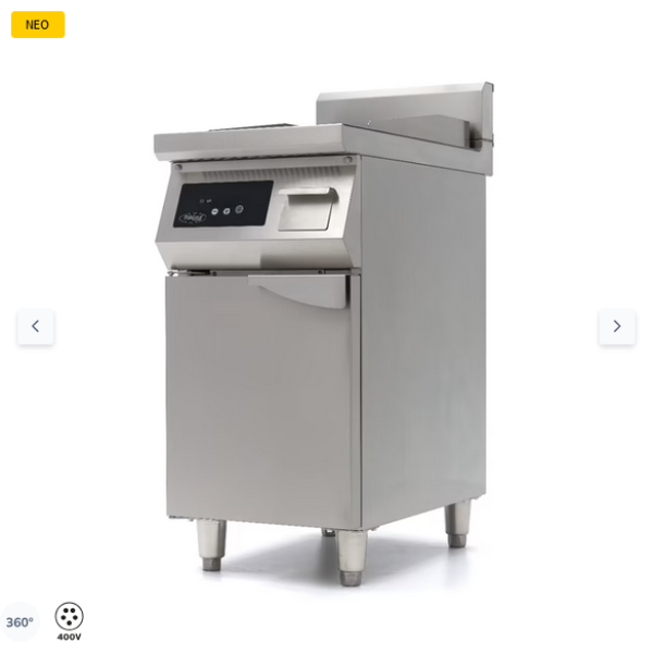  Επαγωγική πλάκα ψησίματος 700 – λεία – 5.000 W – Μονή – με βάση